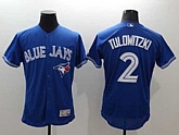 Toronto Blue Jays #2 Troy Tulowitzki Blue 2016 Flexbase Authentic Collection Stitched Jersey,baseball caps,new era cap wholesale,wholesale hats